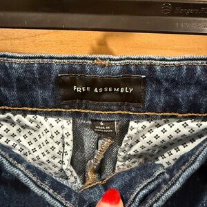 Free Assembly Women's Blue Flare Jeans